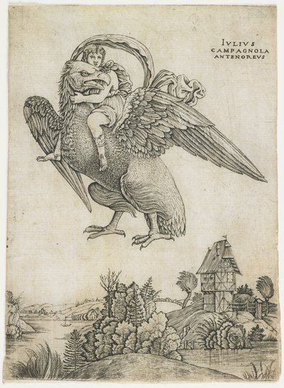 Ganymede, c. 1500-1505 by Giulio Campagnola